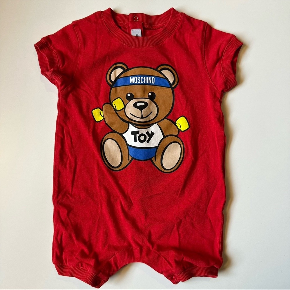 Moschino baby infant boy girl romper 6-9 months